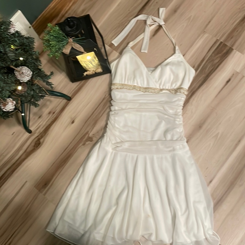 Women’s small off white dress